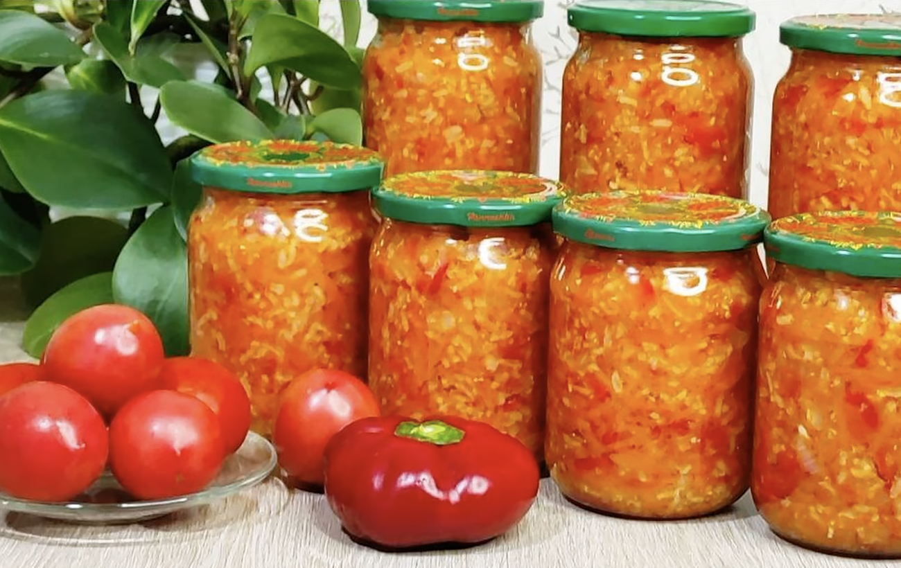 Салат з рису у банках: рецепт консервації, яка завжди виручає